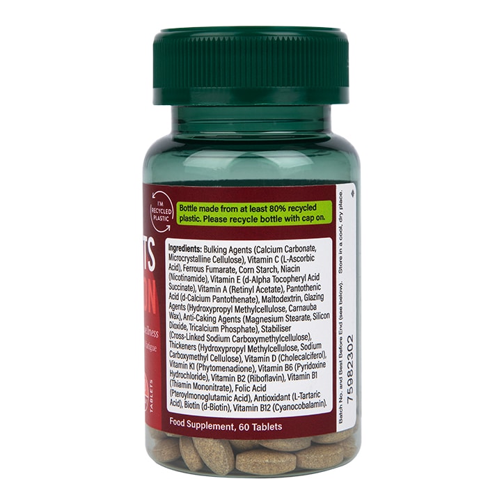 Holland & Barrett Multivitamins & Iron 60 Tablets